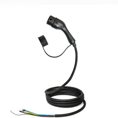 Kalite  22kW Portable Vehicle Charging Cable EV OEM Single Gun Type2 Charger Plug 32A/3Phase Fabrika