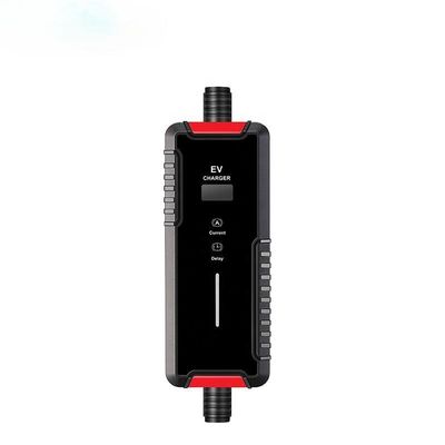 Taşınabilir Akıllı AC Ev EV Şarj İstasyonları 16A Tip 1 Elektrikli Araç Şarj Cihazı SAE J1772