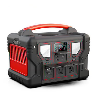 Güneş Paneli ile 300 W Küçük Güneş Jeneratörü, QC3.0 USB Çıkışı Açık Ev Acil Durum için Taşınabilir Şarj Güç Bankası