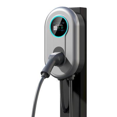 EV Şarj Cihazı Type2 IEC62196 Fiş, Uygulama Sürümü ile LCD Ekranlı Wallbox Şarj İstasyonu