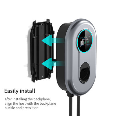 11.04KW 3 Fazlı Tip 2 EV Şarj Cihazı Wallbox Hızlı ve Kullanışlı Elektrikli Araç Şarj İstasyonu
