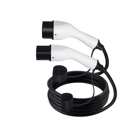 EV Şarj Kablosu Tip 2 Tip 2 Elektrikli Araçlar Araç Şarj Cihazı 32A Audi BMW Tesla için 3 Faz