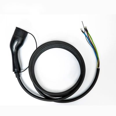 Tek Tabancalı IEC62196 Tip2 Elektrikli Araç Şarj Fişi 32A/1 Faz EV Şarj Kablosu AC 250 V