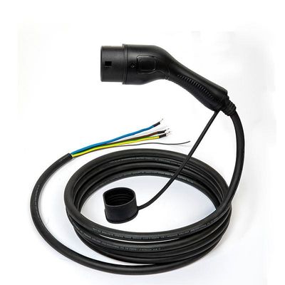 11kW AB Standardı Type2 EV Şarj Cihazı Şarj Fişi 16A/3 Fazlı Elektrikli Araba Şarj Kablosu AC 480 V