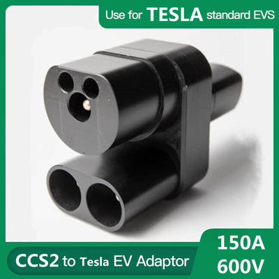 175kW Tesla Supercharger Adaptörü DC Hızlı EV Adaptörü CCS2 Combo TPC EV Şarj Konnektörüne