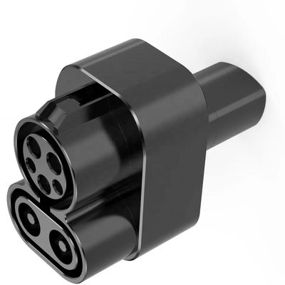 400A Supercharger Adaptörü Araba Tesla DC 500 V CCS Combo 1 TPC Şarj Konektörü Adaptörü
