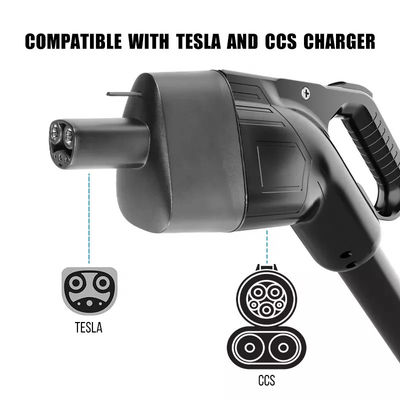 175KW CCS1 Adaptörü Supercharger Değiştirme Tesla Modeli S/X/3/Y IP55 CCS Combo 1 TPC Şarj Adaptörü