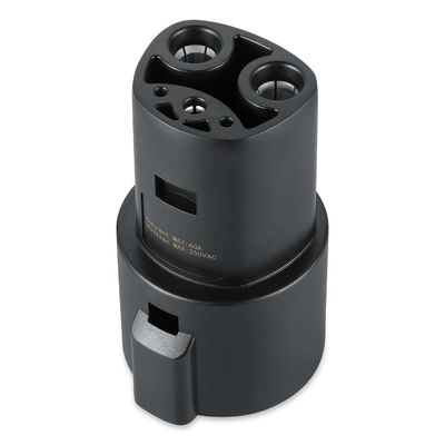 Tesla Model S 3 X Y Tesla AC Şarj Adaptörü 250V 60A için TPC Adaptörüne J1772