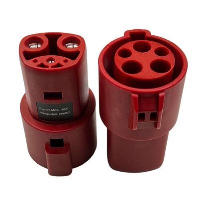 AC 10 KW Tip 1 - Tesla EV Şarj Adaptörü SAE J1772 - Tesla Hızlı Şarj Adaptörü 60A