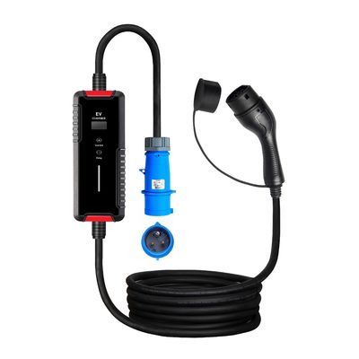 7KW EV Araç Şarj Cihazı Tip 2 Yeni Enerji Araç Şarj Yığın AC Ayarlanabilir Ev Kullanımı