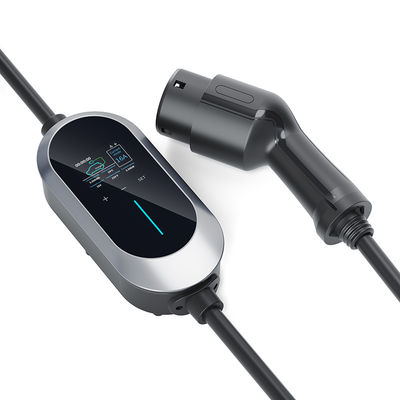 16A 3.84kw EV Araç Şarj Cihazı Tip 2 AC 230V SEVİYE 2 Seyahat Taşınabilir Şarj Cihazı 5m Kablo