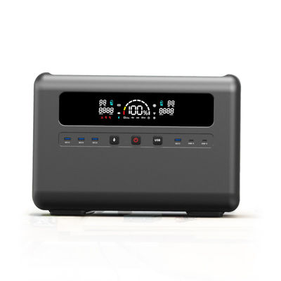 Taşınabilir Güneş Enerjisi İstasyonu Jeneratörü 2304Wh Güç Kaynağı 50/60Hz AC/DC USB3.0/Type-C
