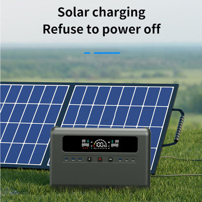 Taşınabilir Güneş Enerjisi İstasyonu Jeneratörü 2304Wh Güç Kaynağı 50/60Hz AC/DC USB3.0/Type-C