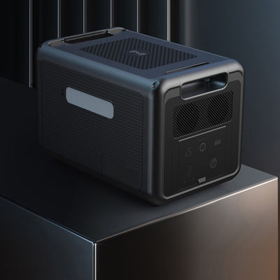 2400W Taşınabilir Güç İstasyonu 2304Wh Güneş Jeneratörü, LiFePO4 Pil Kaynağı