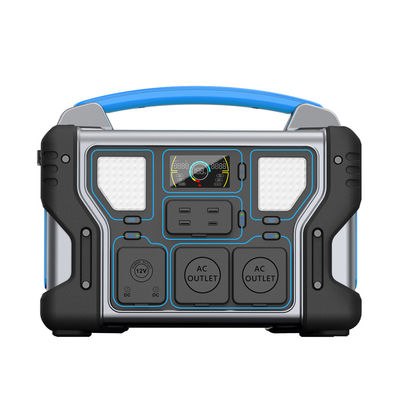 Mavi 1000W Kampçılık 1000W Lifepo4 Taşınabilir Güç İstasyonu Jeneratör Hava Durumu 1008Wh Elektrik