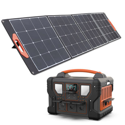 Güneş Panelli 1000W Ev / Dış Yedek Güç İstasyonu 1008Wh LiFePO4 Pil
