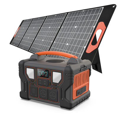 Güneş Paneli Su Geçirmez Yenileme ile LCD Ekran 300W / 500W / 700W / 1000W Taşınabilir Güç İstasyonu