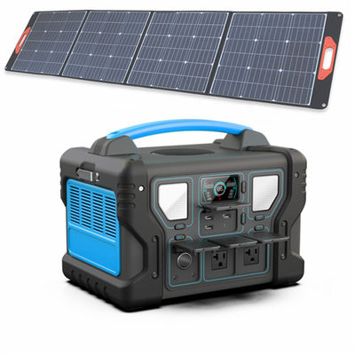 Güneş Paneli Su Geçirmez Yenileme ile LCD Ekran 300W / 500W / 700W / 1000W Taşınabilir Güç İstasyonu