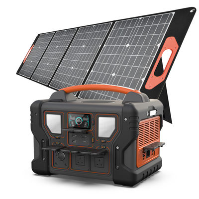 300W/500W/700W/1000W Taşınabilir Güç Pil Bankası İstasyon Şarj Cihazı AC Solar Jeneratör Lityum %10~%90 Çalışma Nemi