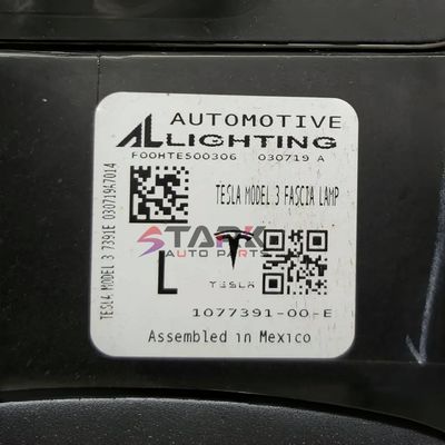 Tesla Model 3 Sis Fenerleri Sol Taraf Araba Arka Sis Fenerleri Esas Parçalar için 1077391-00-F Sis Fenerleri